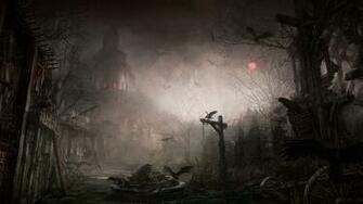 Fantasy Art Diablo Iii Tristram Illustration Wallpaper HD