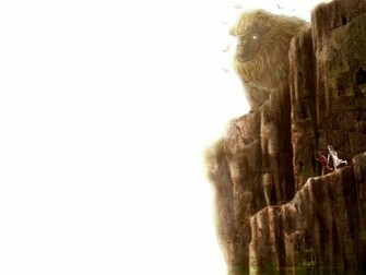 Ico Top The Colossi On Horizonico Colossuswhatever Wallpaper
