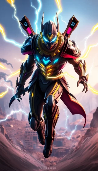 Warframe Volt Wallpaper