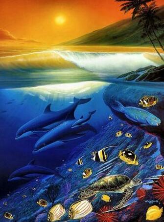 Wyland Wallpaper At Wallpaperbro