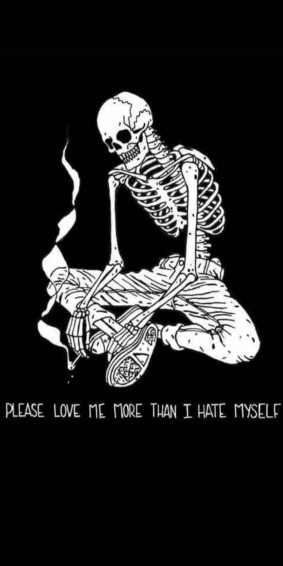 Skeleton Aesthetic Wallpaper
