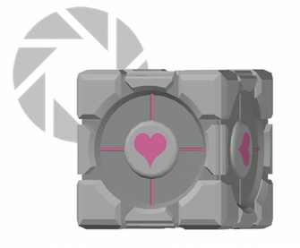 Portal Wallpaper Companion Cube