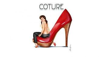 Red Heel Coture Wallpaper HD