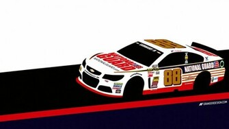 Dale Earnhardt Jr Wallpaper Vector Illustration By Grangerdesign On