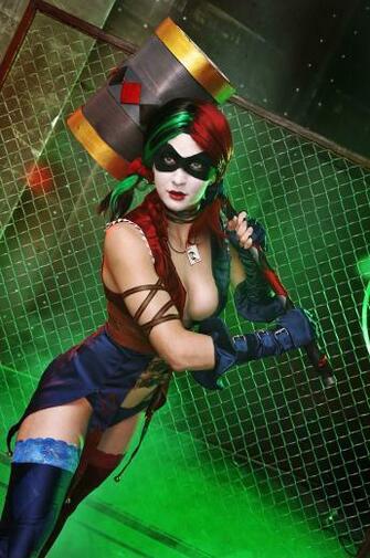 Injustice Gods Among Us Cosplay Harley Quinn By Asherwarr On