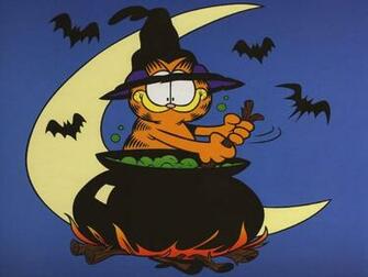 Garfield Halloween Wallpaper Drawn Heroes