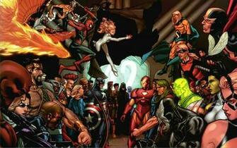 Marvel Civil War Computer Wallpaper Desktop Background
