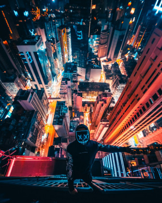 Abstract Profile Picture Wallpaper