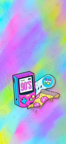 90s Kid Wallpaper Kids iPhone Pink