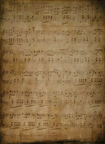 Pap2 Music Sheet Background By Photography Backdrop