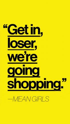 Mean Girls Quote Wallpaper Poster HD