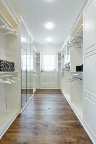 Wardrobe Walk In Closet Mirror Fronted Mirrored Doors