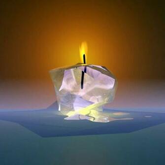 iPad Wallpaper 3d Candle Mini HD