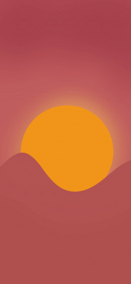 Sunrise Vector For Xiaomi Redmi Note Wallpaper