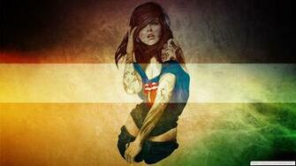 Tattoos Hot Girl Abstract Digital Art HD Wallpaper