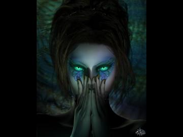 Psyche S Eyes Revitalized X 768pix Wallpaper Fantasy Art