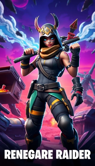 Fortnite Renegade Raider Wallpaper
