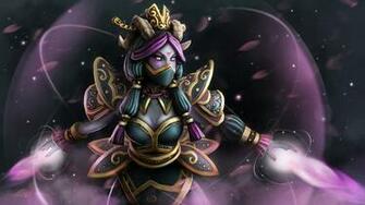 Dota Wallpaper Templar Assassin Blossoms Mystical Regalia