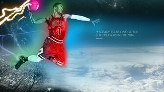 Bulls Superstud Derrick Rose iPhone iPad Desktop Wallpaper