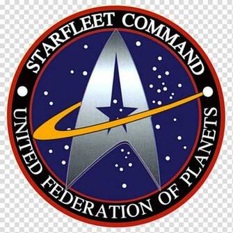 Starfleet Command Logo Badge Transparent