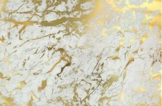 Gold Marble On White Original Height Quality Print