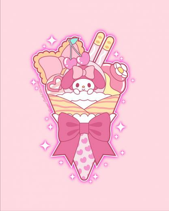 Sugar Coated Unicorns Sanrio Crepes Sally2 Character