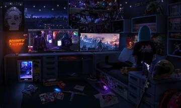 Character Room Design Landen Woodall Cyberpunk
