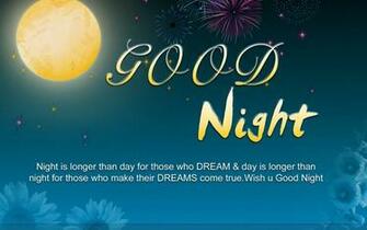 Good Night Sweet Dreams Wallpaper Pic