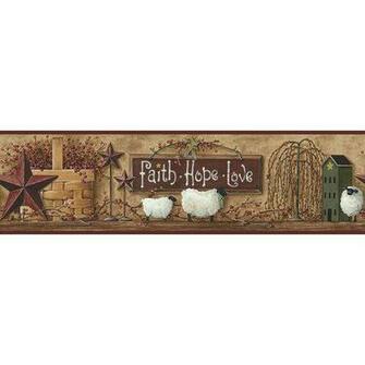 Better Homes And Gardens Border Paper Country Ip