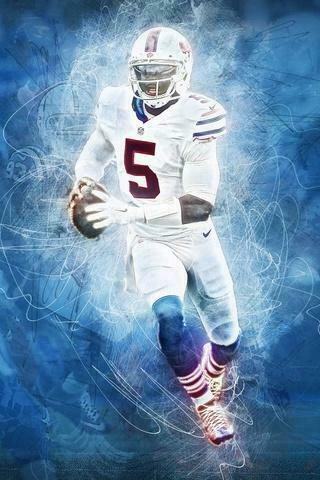 American Football Quarterback Nfl Tyrod Taylo