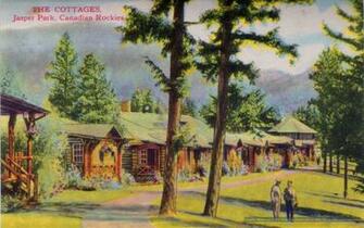 Jasper National Park Photo The Cottages From 1940s