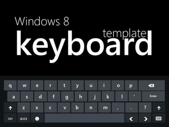 Windows Keyboard By Metroui