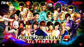 Dead Or Alive Ultimate All Characters Wallpaper By