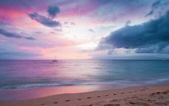 Sunset Beach Wallpaper