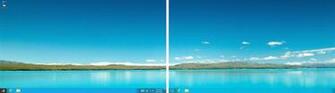 Dual Monitor Wallpaper Setup