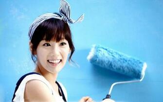 Korean Girl Painting Wallpaper New HD