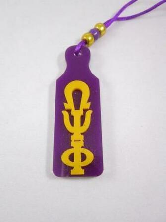 Omega Psi Phi Acrylic Letter Paddle Tiki Kapsil Greek Specialties
