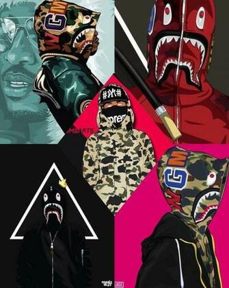Bape Shark Wallpaper