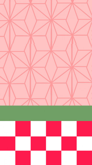 Nezuko Pattern iPhone Wallpaper By Sailortrekkie92
