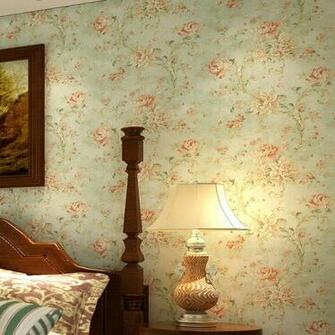 Buy The New American Country Garden Villa Retro Wallpaper
