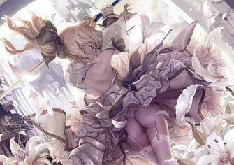 Saber Lily Wallpaper HD Desktopinhq Net