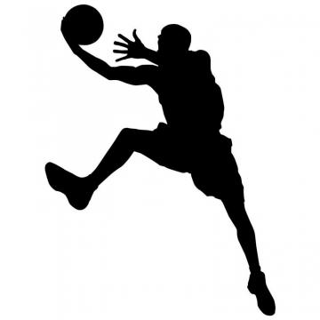 Basketball Clipart Black And White Image