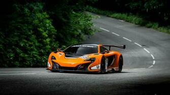 Mclaren 650s Gt3 Race Car Wallpaper X Orange