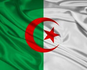 Algeria Flag Desktop Pc And Mac Wallpaper