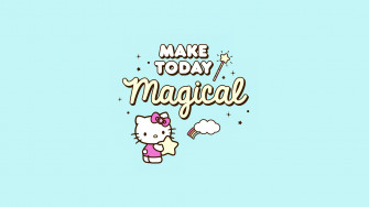 Make Today Magical Wallpaper 4k Hello Kitty Others