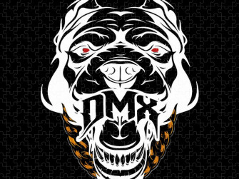 Dmx Pitbull Logo Inverted Jigsaw Puzzle By Phillip Bland Pixels