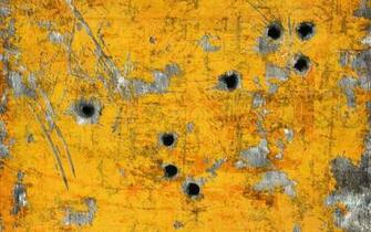 Paint Metal Holes Bullet HD Wallpaper