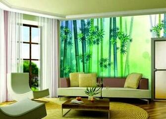 Contoh Gambar Wallpaper Dinding Untuk Ruang Tamu Sempit Rumah Idaman