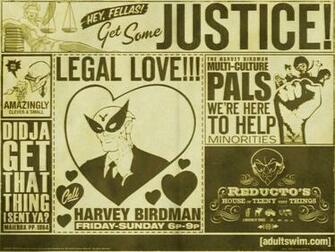 Harvey Birdman Attorney At Law Wallpaper