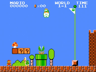 Bit Mario Background By Willjill89
